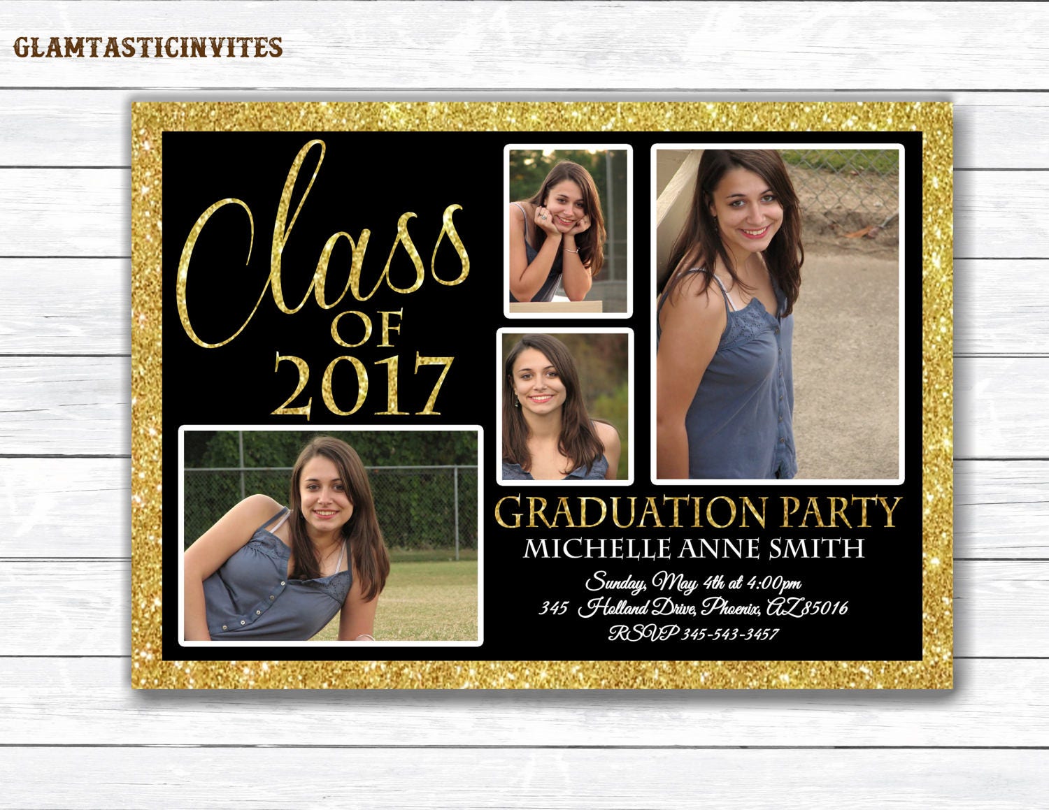 Graduation Invitation Grad Invite Graduation Invite Class