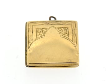 Vintage 9ct gold locket, vintage locket, gold locket, small gold locket, small vintage locket