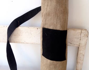 Yoga Mat Bag / Yoga Gift for Men / Yoga Bag / Yoga Bag with Pocket / Gift for Yogi / Yoga Mat Carrier / Gift Ideas / Birthday Gifts / Yogi