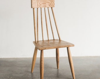 Mid Century Modern Chair Oak
