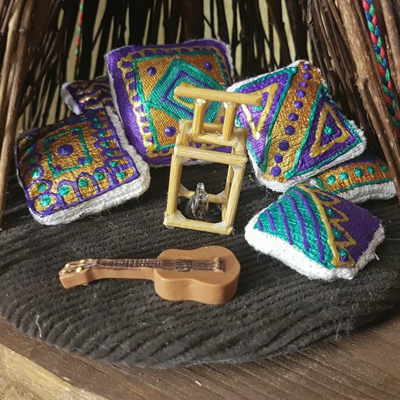 Estilo hippie luz noche cabaña hippie lámpara por kakmilubim Decoración India cabaña
