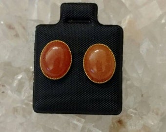 CLEARANCE *Carnelian Stud Earrings