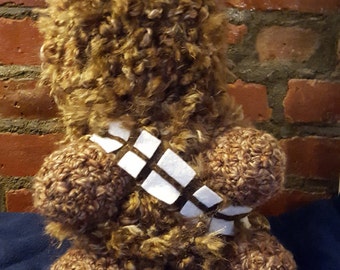 Crocheted Wookie Doll 12"