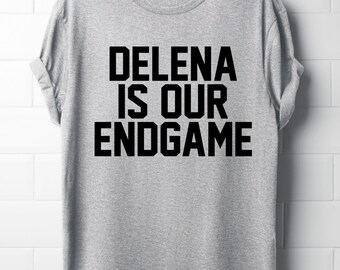 Delena is our endgame, The vampire diaries T-Shirt, Delena, Women's T-Shirt, Tvd,