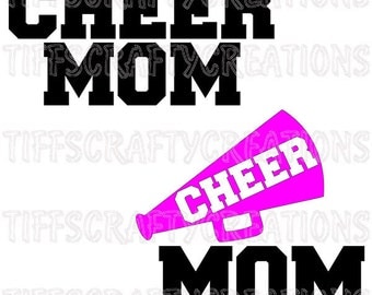 Cheer mom, cheer svg files, cheer mom svg files, cheerleading svg, cheer cricut svg, cheer mom cut file, cheerleader svg, cheer mom svg