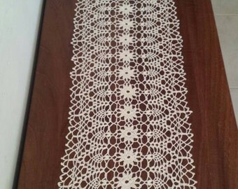 Crochet table runner | Etsy