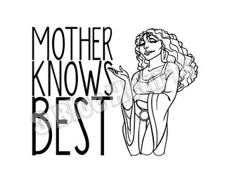Download Mother knows best | Etsy
