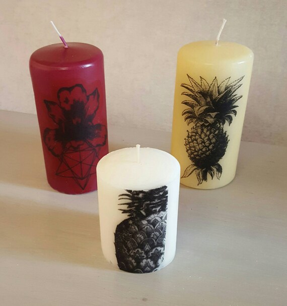 Custom Printed Candles
