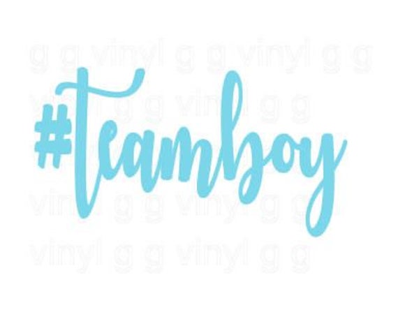 Download Team Boy SVG Cutting File #teamboy Baby Gender Reveal Shirt Design Silhouette Cricut Cutting ...