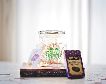 Harry potter, HoneyDukes candy, candy jar, Diagon alley, Harry Potter candy, Harry Potter decor, harry potter gift, harry potter christmas