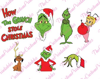 THE GRINCH, CHRISTMAS, Svg, Cut File, Vector, Cricut Files, Silhouette Files, Cameo, T-shirt