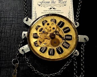 Steampunk Clock Pendant