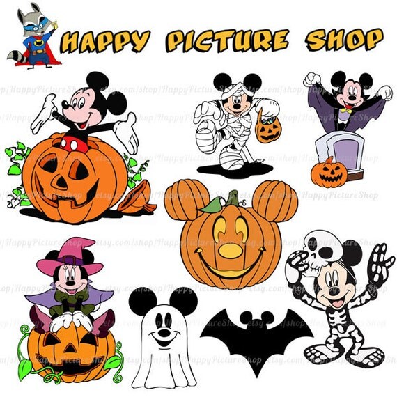 Mickey mouse halloween SVG Cutting File in Svg Eps Dxf and