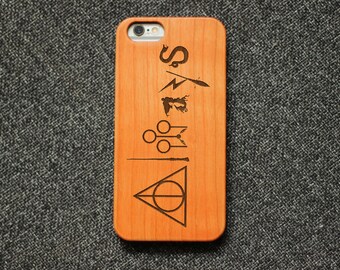 harry potter iphone 7 case, always iphone 6 case,wood iphone 7 plus case, wood iphone 6S case, iphone 7 case, engraved iphone 5s case