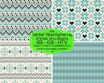 Winter Sweater Vinyl/Printed Heat Transfer Vinyl/Patterned Vinyl/Printed 651 Vinyl/Printed 631 Vinyl/Printed Outdoor Vinyl/Printed HTV