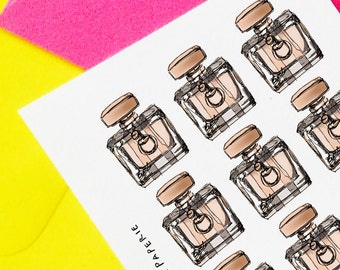 Gucci By Gucci EDT Perfume Stickers, Planner, Planning, Diary, Weekly Stickers, Decoration, Decor, Chanel Style, Dior Style, Cosmetics