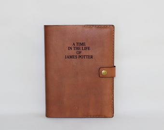 Leather journal, lined leather journal, personalized leather journal , leather journal refillable, leather notebook, leather travel journal