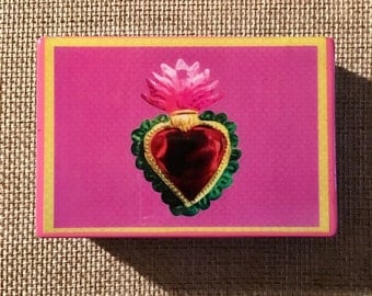 Sagrado corazón jewelry box sacred heart jewelry box