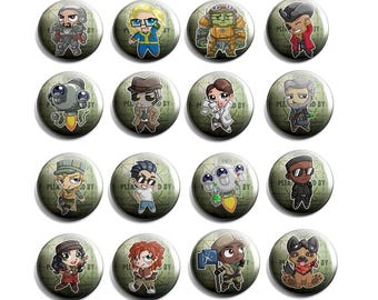Fallout 4 Companion badge set