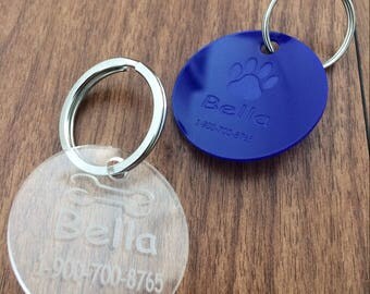 Dog tag,Dog id tag, Personalized engraved custom engraving dog tag name tag laser cutting