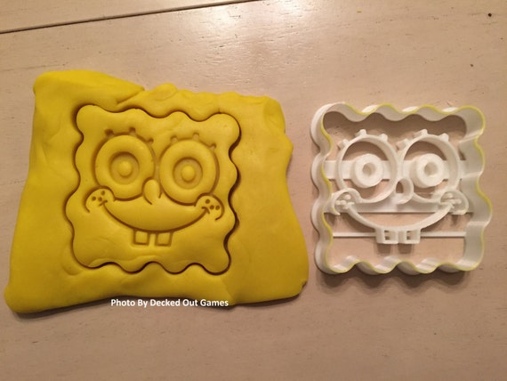 Spongebob Squarepants Cookie Cutter Cookiecutter By Deckedout3d