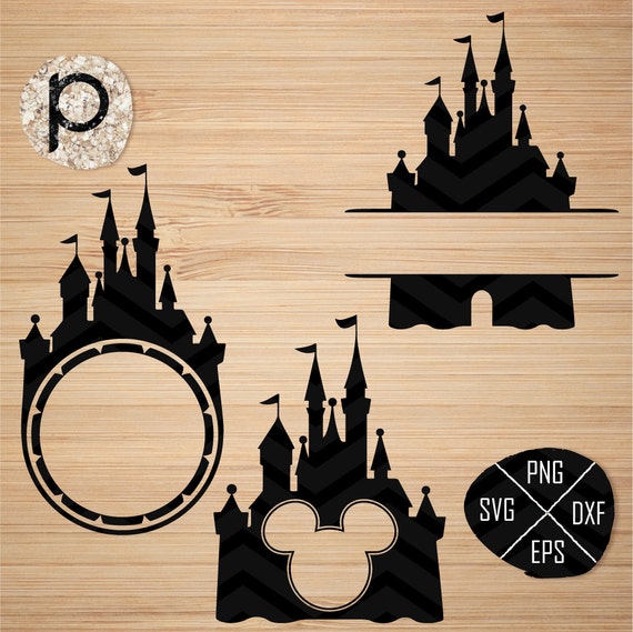 Download Disney Castle SVG＊Disney Svg＊Disney Monogram Svg＊Princess ...