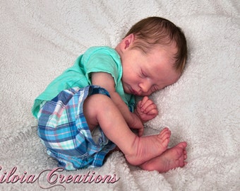 Beautiful Custom * Realborn Sleeping Presley (LE) * By Denise Pratt Comes with COA and Realborn Box