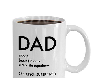 Gift for Dad, Dad mug, Dad Christmas Gift, Funny Dad Gift, Dad coffee mug, Gifts for Husband, Dad gifts, New dad gifts, Father Daughter gift