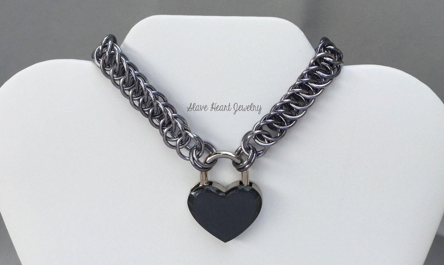 Submissive Locking Collar Discreet Day Collar by SlaveHeartJewelry
