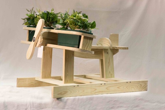 Garden Wooden Airplane Planters Airplane Planters Pressure Like this item