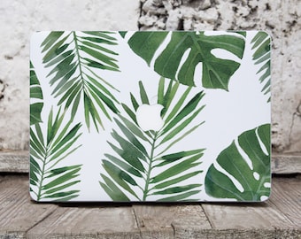 Tropical Leaves Macbook Skin Laptop Decal Macbook Air Skin Macbook Decal Laptop Cover Macbook Pro 13 Case Decal Cover Macbook Air 13 104