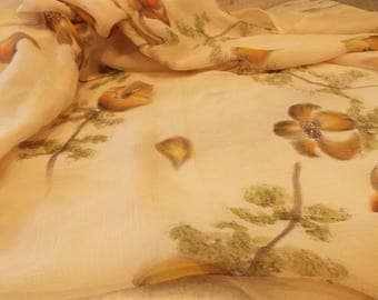 Handpainted Silk Scarf from the Caprice Opera