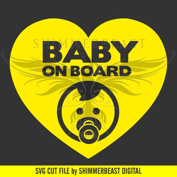 Download Baby on Board SVG Cut File | Baby on Board svg | Car Decal ...