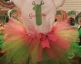 Shrek Tutu set birthday party outfit