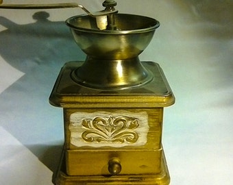 Old coffee grinder