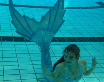 Sequins/silicone Mermaid tail