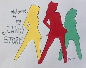 Heathers the Musical Color Print