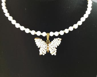 MIRIAM HASKELL BUTTERFLY Choker
