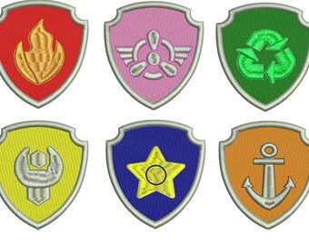 Paw Patrol Embroidery - Machine Embroidery Design