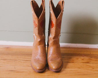 Vintage Women's Cowboy Boots Size 6