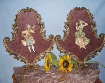Vintage Depose Italy Wall Plaque