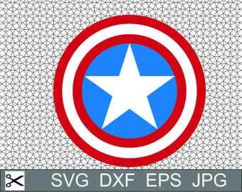 Captain america svg | Etsy