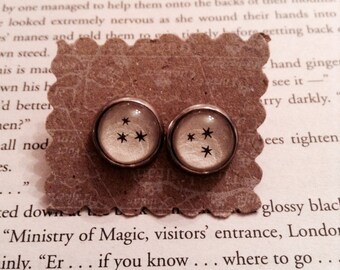 Harry Potter Star Earrings / Literary Jewelry / Harry Potter Earrings / Book Lover Gift / Bookish Earrings Star Jewelry / Bookworm Gift