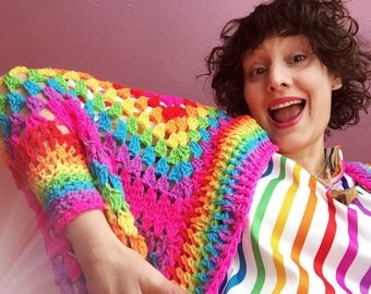 Kittypinkstars wrap me in a rainbow hug shrug