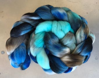 Dew Blues - Polwarth 4oz