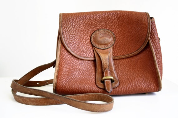 dooney and bourke tan leather purse