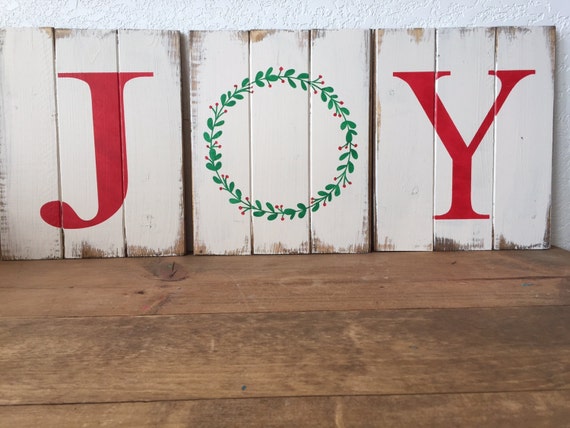 JOY Christmas sign Joy Christmas signChristmas