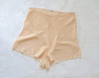 Vintage 1930's Canterbury Silk Tap Shorts