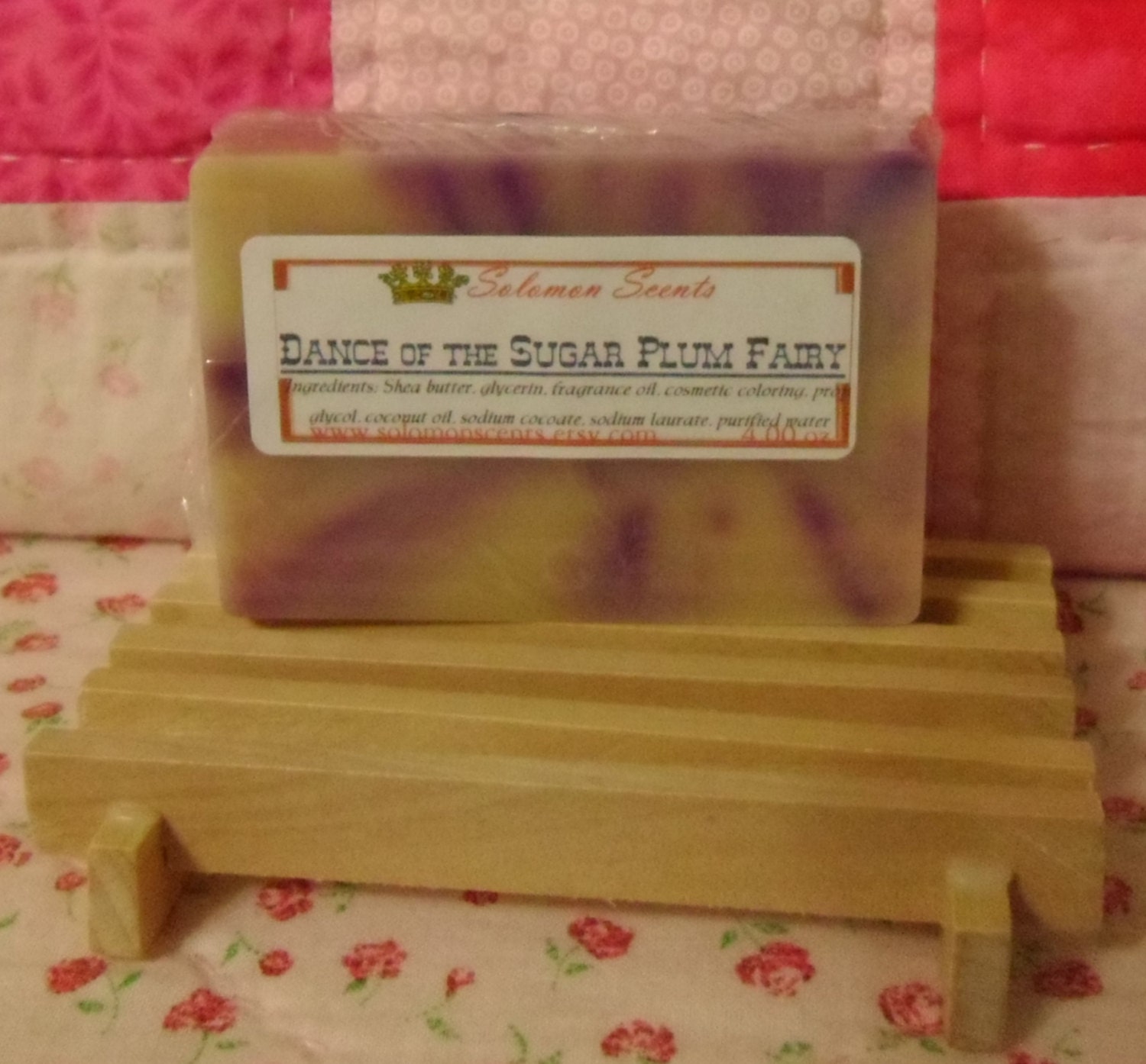 Dance of the Sugar Plum Fairy Shea Butter Soap