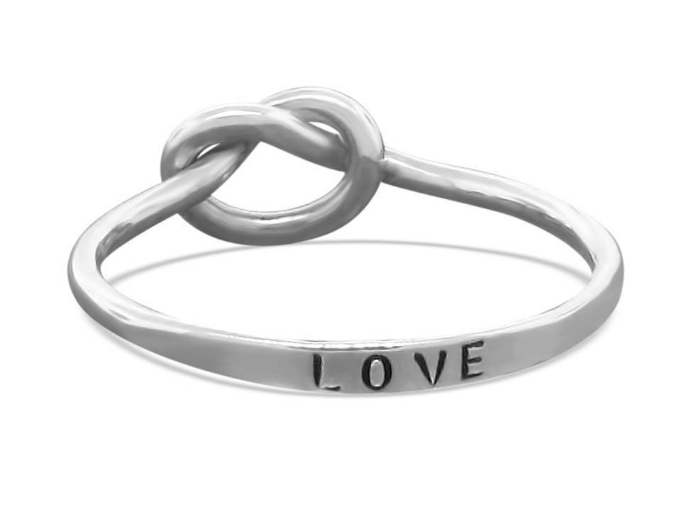 Promise ring Purity ring commitment ring love knot ring